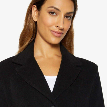 Slim Fit Wool Blend Longline Maxi Coat (1816)