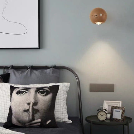 Space Age Motion Sensor Night Light: Punch-free Wall Accent Lighting,