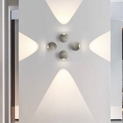 Space Age Motion Sensor Night Light: Punch-free Wall Accent Lighting,