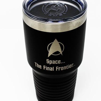 Famous Sci-Fi Quote Laser Engraved 30oz Stainless Steel Vacuum