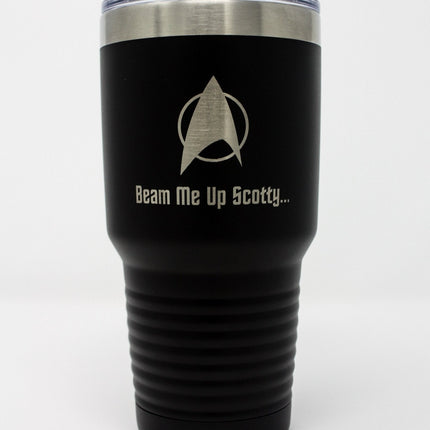 Famous Sci-Fi Quote Laser Engraved 30oz Stainless Steel Vacuum