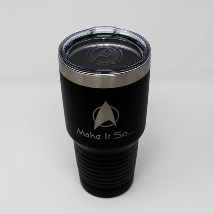Famous Sci-Fi Quote Laser Engraved 30oz Stainless Steel Vacuum