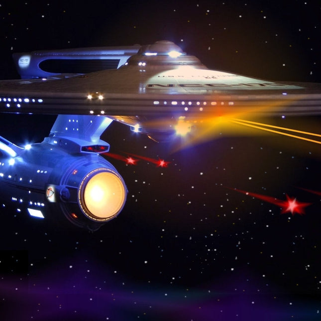 Star Trek USS Enterprise Refit 1:350 Model Lighting and Sound Effects