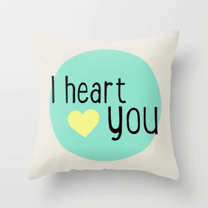 I heart you Pillow