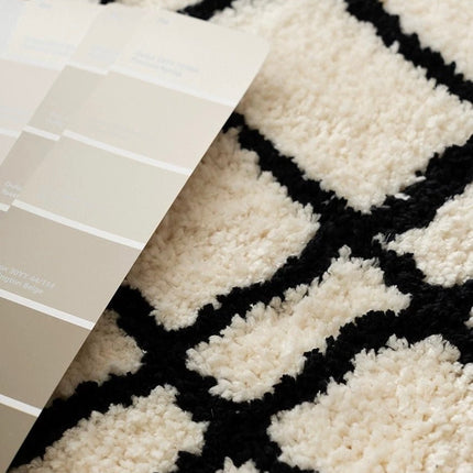 Ultra Soft Minimalist Nordic Stripe Bath Rug, Absorbent, Anti-slippery
