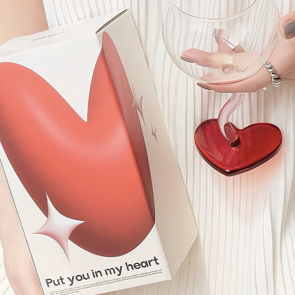 Valentine's Gift Box: Retro Wavy Goblet Set of 4 Pcs - Gifts for