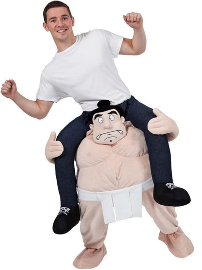 Novelty Ride On Me Mascot Costumes Carry Back Funny Animal Pants Fancy Dress Up Oktoberfest Adult Halloween Cosplay Costumes