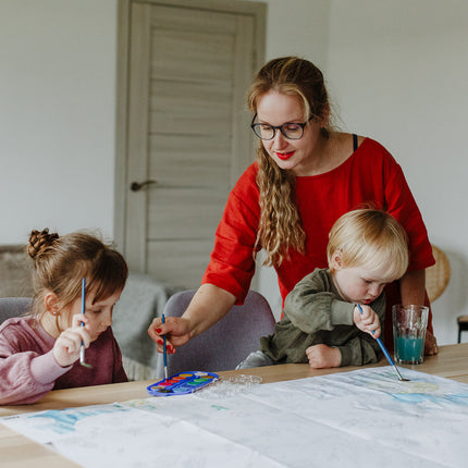 XXL Space kittens coloring poster