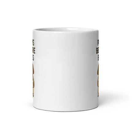 Paws Before Bros Novelty Mug