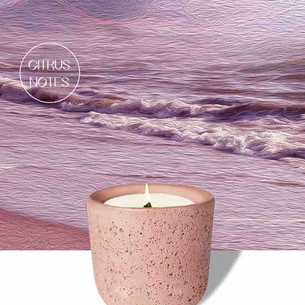 Wood Wick Soy Wax Scented Candle - Breath Of Nature Scented - Alps