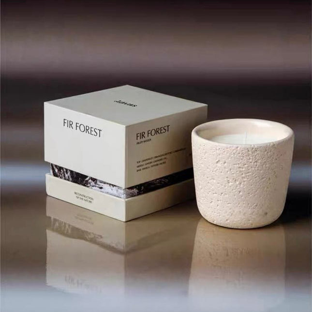 Wood Wick Soy Wax Scented Candle - Breath Of Nature Scented - Fir
