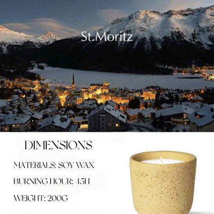 Wood Wick Soy Wax Scented Candle - Breath Of Nature Scented - St.