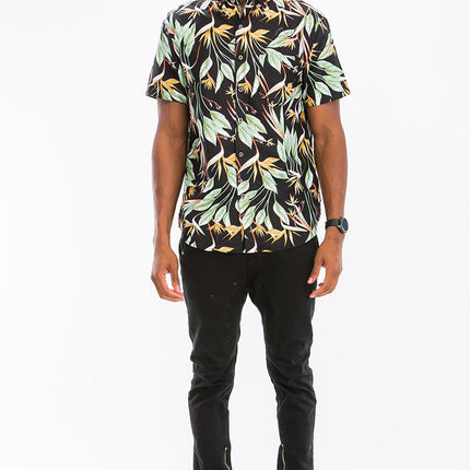 HAWAIIAN BUTTON DOWN SHIRT