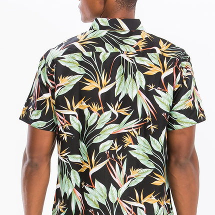 HAWAIIAN BUTTON DOWN SHIRT