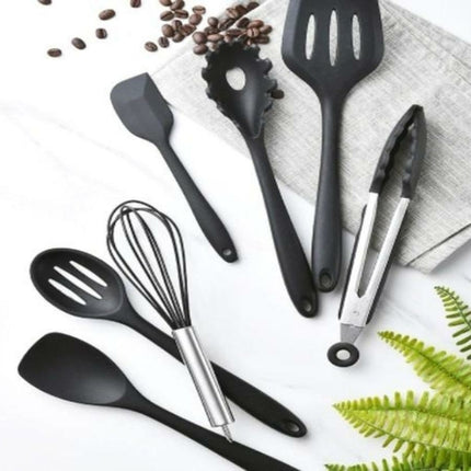 Non Stick Silicone Cooking Utensils Premium Heat Resistant 10 PCS Set