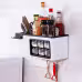 Multifunctional wall-mounted home storage jar Multifunctional wall-mounted home storage jar