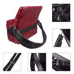Leather Accordion Straps Adjustable From 60 Bass To 120 Bass Accordion Universal Straps Leather Accordion Straps Adjustable From 60 Bass To 120 Bass Accordion Universal Straps