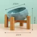 Pet Supplies Bowl Ceramic Cat Bowl Dog Bowl Oblique Mouth Pet Supplies Bowl Ceramic Cat Bowl Dog Bowl Oblique Mouth