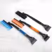 Car Cleaning Brush Ice Scraper Detachable Snow Shovel Brush Dust Remove Brush Auto Windshield Extendable Snow Brush Foam Handle
