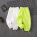 Childrens Pants Boys Spring and Autumn Loose Wide-Leg PantsGirlsTrousersKorean Style Sports PantsLarge Childrens Casual PantsG