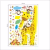 Cartoon Height Wall Stickers for Kids Rooms Giraffe Monkey Height Chart Ruler Decals Nursery Home Decor Cartoon Height Wall Stickers for Kids Rooms Giraffe Monkey Height Chart Ruler Decals Nursery Home Decor
