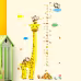 Cartoon Height Wall Stickers for Kids Rooms Giraffe Monkey Height Chart Ruler Decals Nursery Home Decor Cartoon Height Wall Stickers for Kids Rooms Giraffe Monkey Height Chart Ruler Decals Nursery Home Decor