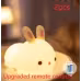 New Year'S Gift Rabbit Silicone Lamp Pat Feeding Creative Night Light Children'S Toys New Year'S Gift Rabbit Silicone Lamp Pat Feeding Creative Night Light Children'S Toys