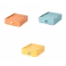Desktop Storage Box Office Accessories Makeup, Plastic Storage Container Bathroom Storage Stackable Organizer Drawer