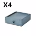 Desktop Storage Box Office Accessories Makeup, Plastic Storage Container Bathroom Storage Stackable Organizer Drawer Desktop Storage Box Office Accessories Makeup, Plastic Storage Container Bathroom Storage Stackable Organizer Drawer