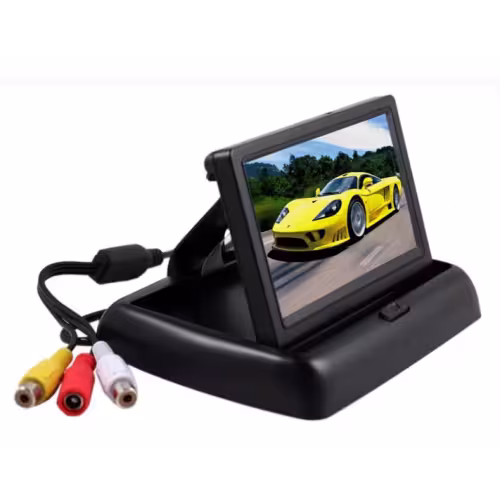 Car Baby Rearview Mirror Observation Mirror For Baby Safety Seats In Car Infrared Surveillances Camera