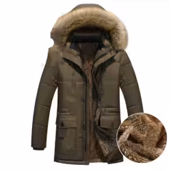 Down Parka Men Winter Jacket Hooded Down Coat Down Parka Men Winter Jacket Hooded Down Coat