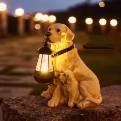 LED Solar Light Dog Lantern Sculpture Resin Craft Ornament Home Porch Decor Garden Solar Powered LED Light Dog Statues LED Solar Light Dog Lantern Sculpture Resin Craft Ornament Home Porch Decor Garden Solar Powered LED Light Dog Statues
