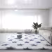 Tie-Dye Gradient Color Printed Silk Wool Carpet Tie-Dye Gradient Color Printed Silk Wool Carpet
