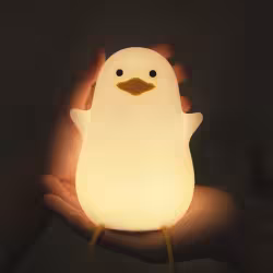 Seagull Silicone Night Light Soothing Animal Lamp For Kids Baby Seagull Silicone Night Light Soothing Animal Lamp For Kids Baby