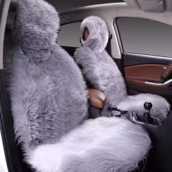 All-inclusive Car Seat Cover Plush Cushion Three-piece Cushion Universal Cushion Winter All-inclusive Car Seat Cover Plush Cushion Three-piece Cushion Universal Cushion Winter