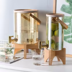 Self-service Juice Dispenser With Faucet Cold Drink Barrel Creative Water Dispenser Self-service Juice Dispenser With Faucet Cold Drink Barrel Creative Water Dispenser