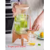 Self-service Juice Dispenser With Faucet Cold Drink Barrel Creative Water Dispenser