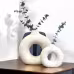 New Style Biscuit Vase Frosted Particle Flower Arranging Device New Style Biscuit Vase Frosted Particle Flower Arranging Device