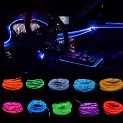 Car Decorations Interior LED Ambient Lights USB LED Panel Dashboard With Atmosphere Flexible Neon Lights With USB Drive
