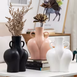Artificial Human Body Art Vase Arrangement Hydroponic Flower Plant Artificial Human Body Art Vase Arrangement Hydroponic Flower Plant