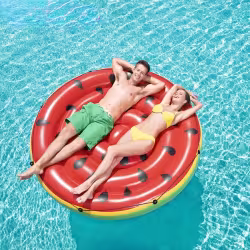 Big Watermelon Floating Island Water Inflatable Swimming Row Big Watermelon Floating Island Water Inflatable Swimming Row