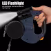 Retractable Dog Leash For Small Dogs Reflective Dual Pet Leash Lead 360 Swivel No Double Dog Walking Leash With Lights Pet Products Retractable Dog Leash For Small Dogs Reflective Dual Pet Leash Lead 360 Swivel No Double Dog Walking Leash With Lights Pet Products