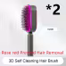 Self Cleaning Hair Brush For Women One-key Cleaning Hair Loss Airbag Massage Scalp Comb Anti-Static Hairbrush Self Cleaning Hair Brush For Women One-key Cleaning Hair Loss Airbag Massage Scalp Comb Anti-Static Hairbrush