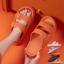 Platform Slippers Women's Summer Buckle Home Shoes Fashion Outdoor Wear Soft Bottom Sandals Platform Slippers Women's Summer Buckle Home Shoes Fashion Outdoor Wear Soft Bottom Sandals