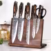 Solid Wood Magnetic Knife Holder Kitchen Creative Multifunctional Storage Solid Wood Magnetic Knife Holder Kitchen Creative Multifunctional Storage