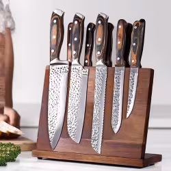 Solid Wood Magnetic Knife Holder Kitchen Creative Multifunctional Storage Solid Wood Magnetic Knife Holder Kitchen Creative Multifunctional Storage