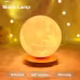 Creative 3D Magnetic Floating Levitating Moon Lamp Touch Control 3 Color Moon Light Lunar Night Light For Home Office Room Decor
