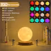 Creative 3D Magnetic Floating Levitating Moon Lamp Touch Control 3 Color Moon Light Lunar Night Light For Home Office Room Decor Creative 3D Magnetic Floating Levitating Moon Lamp Touch Control 3 Color Moon Light Lunar Night Light For Home Office Room Decor