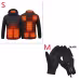 Winter Heated Jacket USB Electric Cotton Coat Zip-up Heater Thermal Clothing Heating Vest For Men Winter Heated Jacket USB Electric Cotton Coat Zip-up Heater Thermal Clothing Heating Vest For Men
