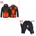 Winter Heated Jacket USB Electric Cotton Coat Zip-up Heater Thermal Clothing Heating Vest For Men Winter Heated Jacket USB Electric Cotton Coat Zip-up Heater Thermal Clothing Heating Vest For Men